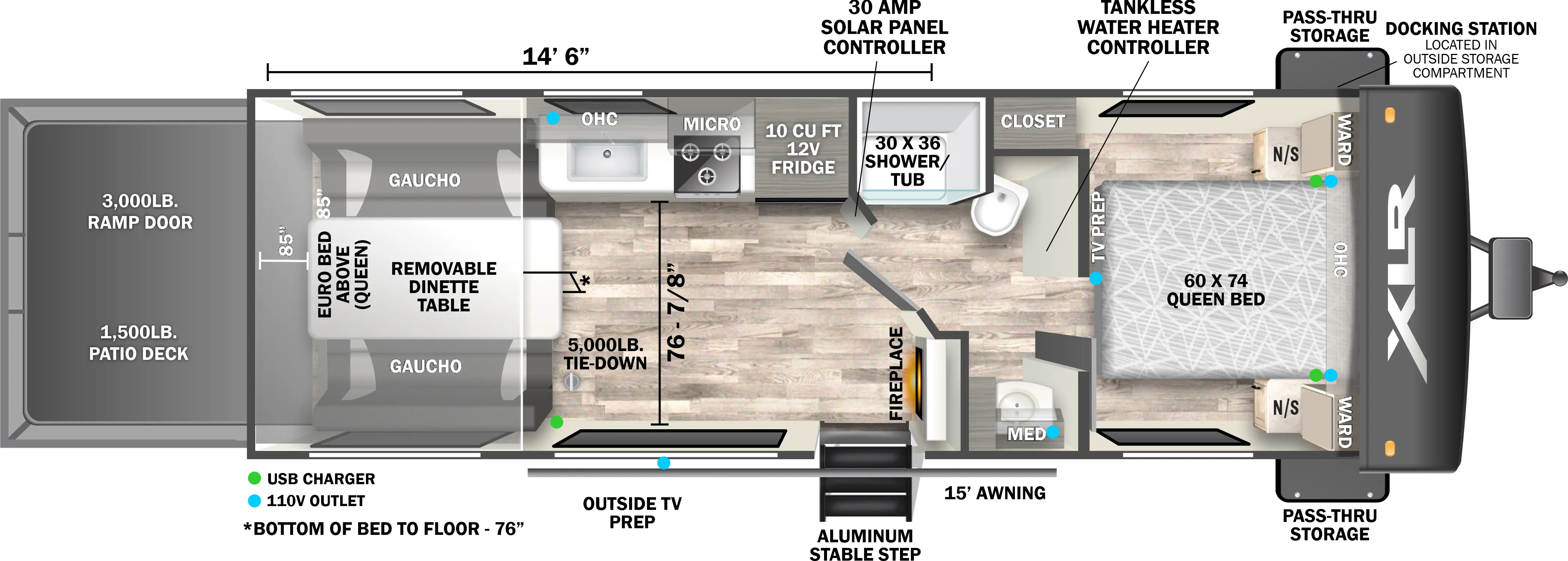 Xlr Boost 2514M Floorplan